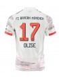 Billige Bayern Munich Michael Olise #17 Bortedrakt 2025-26 Kortermet